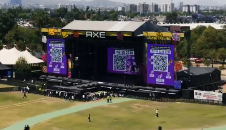 Foto: Captura de video cuenta X Axe Ceremonia